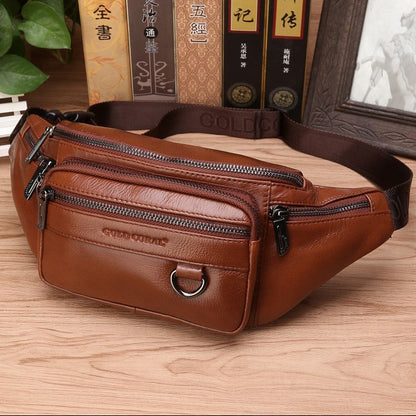 La Balade L'Art de Voyager Léger Sacs Banane en Cuir