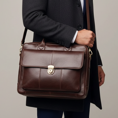 Héritage Mallette de Dirigeant en Cuir Grainé