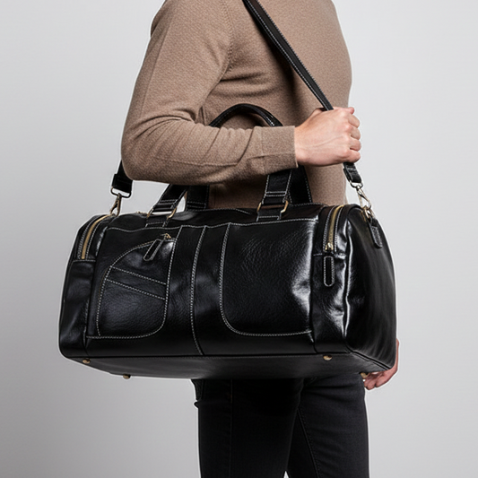 Sac de Voyage Homme VESTIGE Cuir de Qualité Supérieure