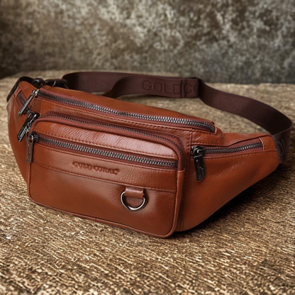 La Balade L'Art de Voyager Léger Sacs Banane en Cuir